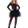 Spirit Halloween Adult Black Starter Tutu Dress