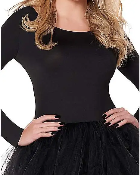Spirit Halloween Adult Black Starter Tutu Dress - Image 3