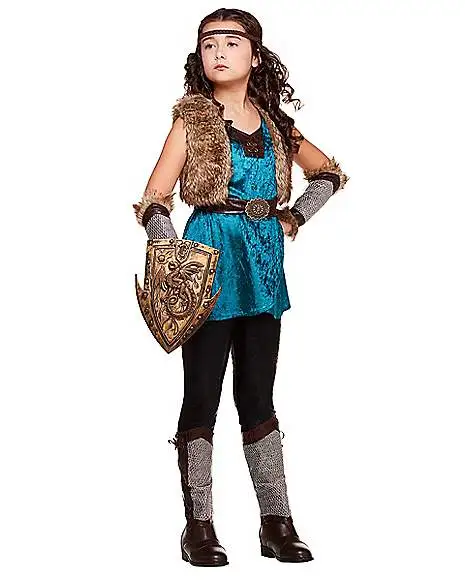 Spirit Halloween Kids Woodland Warrior Costume