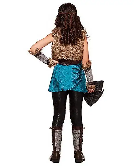 Spirit Halloween Kids Woodland Warrior Costume - Image 2