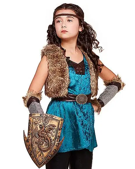 Spirit Halloween Kids Woodland Warrior Costume - Image 3