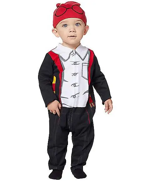 Spirit Halloween Baby Harry Potter Coveralls Costume And Hat - Image 3