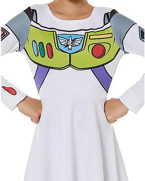 Spirit Halloween Kids Buzz Lightyear Dress Costume - Toy Story - Image 4
