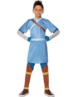 Spirit Halloween Kids Sokka Costume - Avatar: The Last Airbender