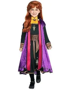 Spirit Halloween Toddler Anna Costume Deluxe - Frozen 2