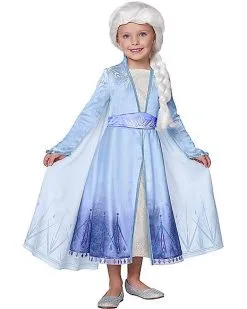 Spirit Halloween Toddler Elsa Costume Deluxe - Frozen