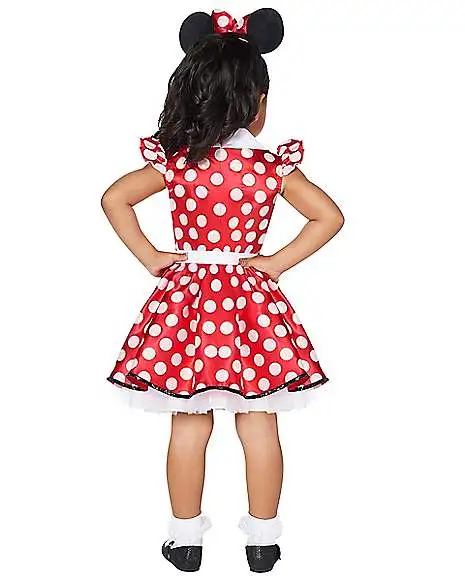 Spirit Halloween Toddler Minnie Mouse Red Dress Costume - Mickey And Friends - Image 2