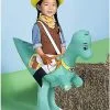 Spirit Halloween Toddler Clover Ride-Along Costume - Dino Ranch