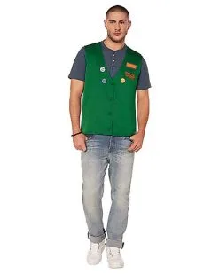 Spirit Halloween Family Video Vest Plus Size Costume Kit