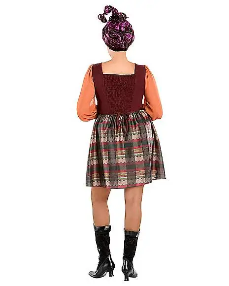 Spirit Halloween Adult Mary Sanderson Plus Size Dress - Hocus Pocus - Image 2