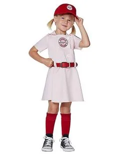 Spirit Halloween Toddler Dottie Costume - A League Of Their Own