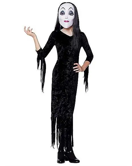 Spirit Halloween Kids Morticia Addams Costume - The Addams Family 2