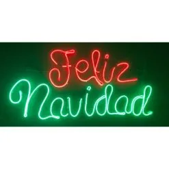 FELIZ NAVIDAD LIGHT SIGN