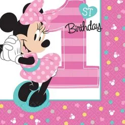 MINNIE 1ST BEV NAPKINS