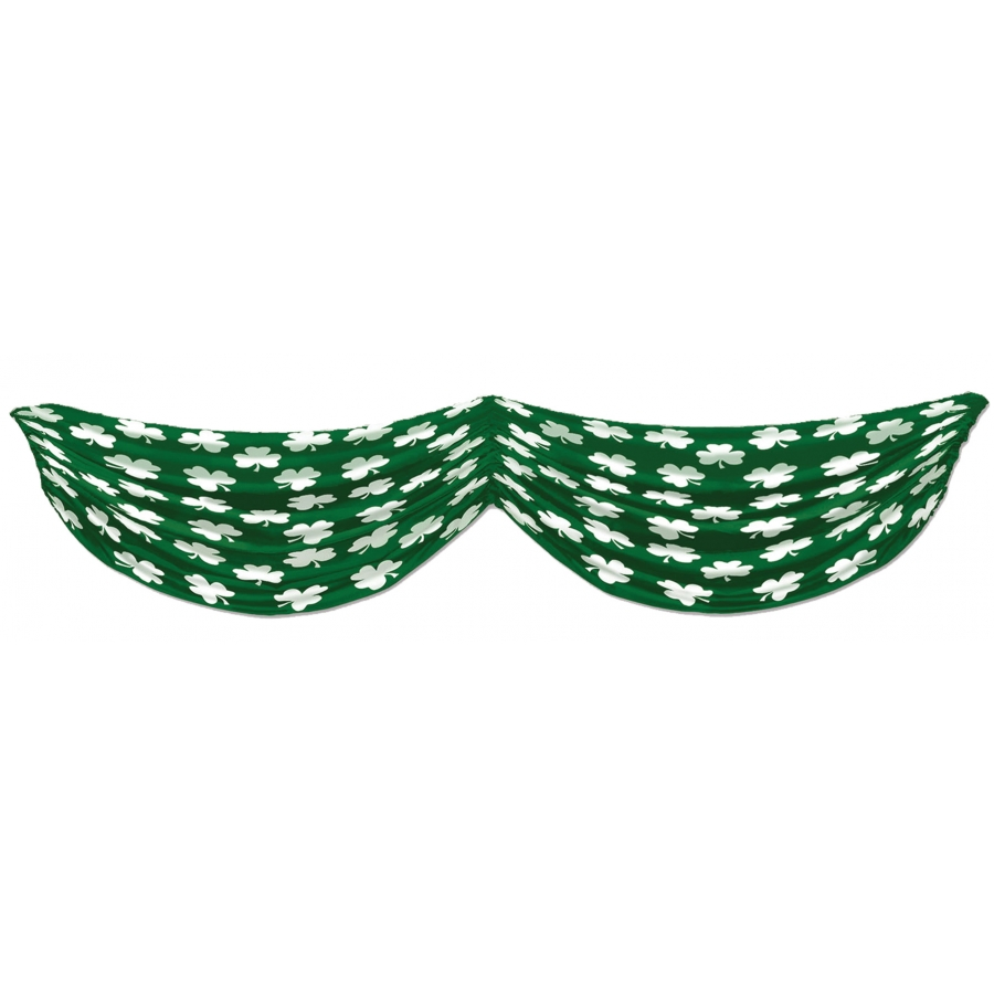 SHAMROCKS FABRIC BUNTING