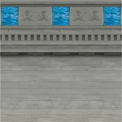 PIRATE SHIP BACKDROP 4 X 30FT