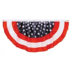 STARS STRIPES FABRIC BUNTING