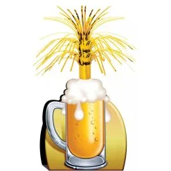 BEER MUG CENTERPIECE