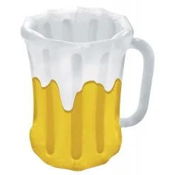 INFLATABLE BEER MUG COOLER