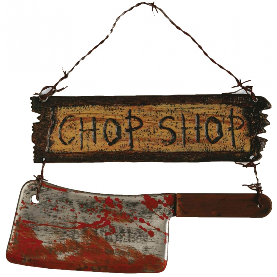 CHOP SHOP SIGN