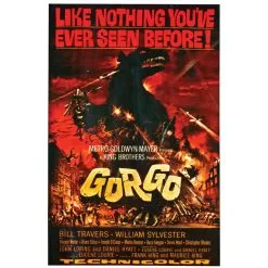GORGO MOVIE POSTER CLING
