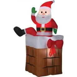 AIRBLOWN SANTA CLIMBING ANIMAT