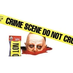 CRIME SCENE TAPE DO NOT CROSS