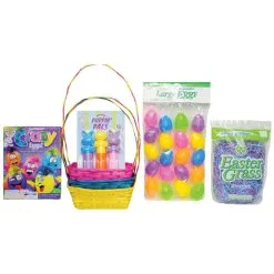 EASTER BASKET BU/YW/PK KIT